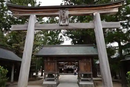 八重垣神社の鳥居