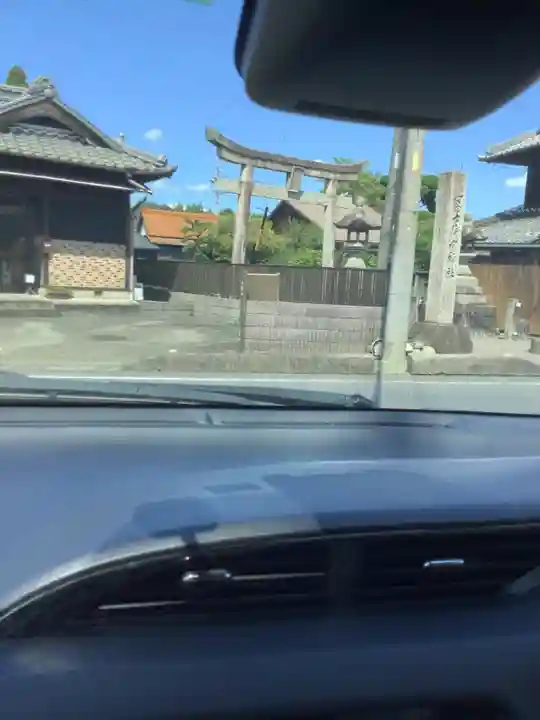 富士浅間神社の鳥居