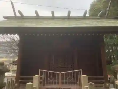 二ツ杁神明社の本殿・本堂