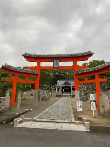 天皇寺の鳥居