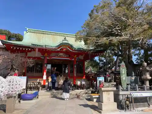 綱敷天満宮の本殿・本堂