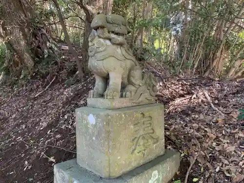 浅間神社の狛犬