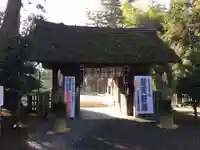 常陸國總社宮の山門・神門