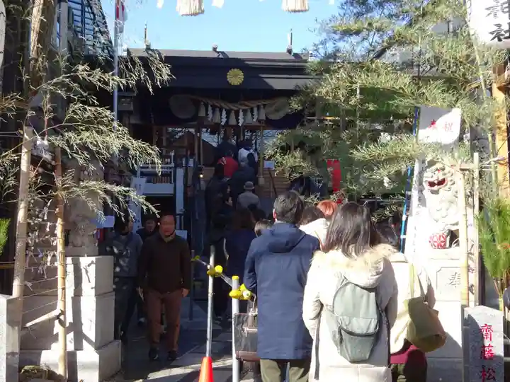 菊名神社の本殿・本堂