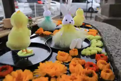 阿邪訶根神社の手水舎