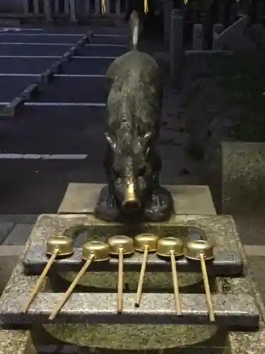 護王神社の手水舎