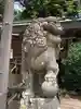 都波岐奈加等神社の狛犬
