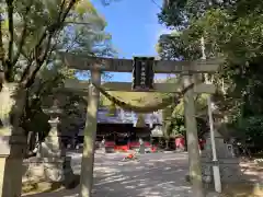 不乗森神社の鳥居