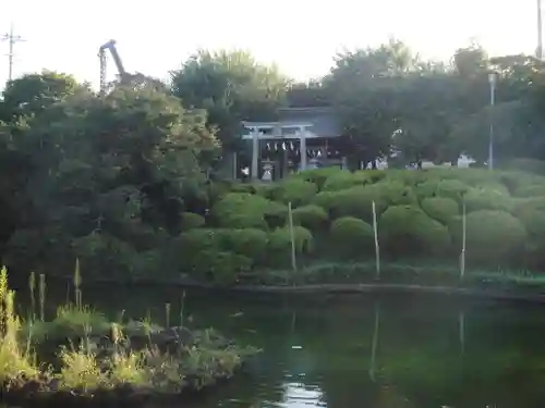 箭弓稲荷神社の庭園