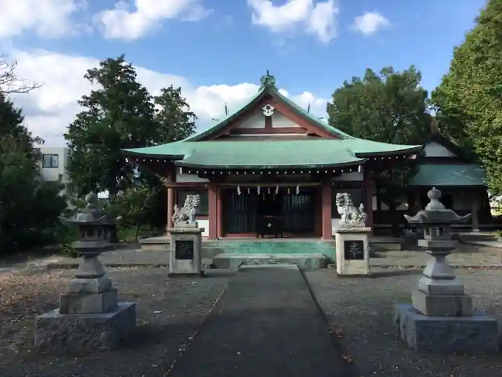 楊原神社の本殿・本堂