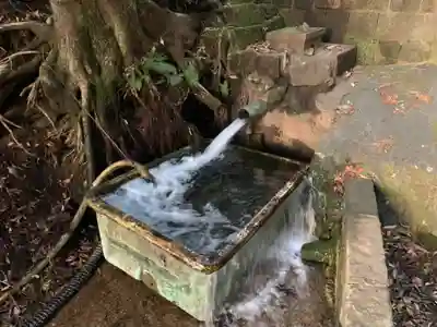 石尊神社の手水舎