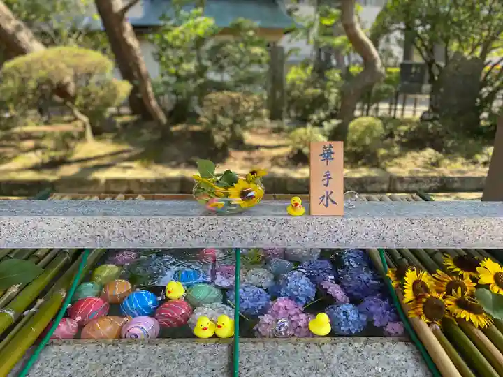 竹駒神社の手水舎