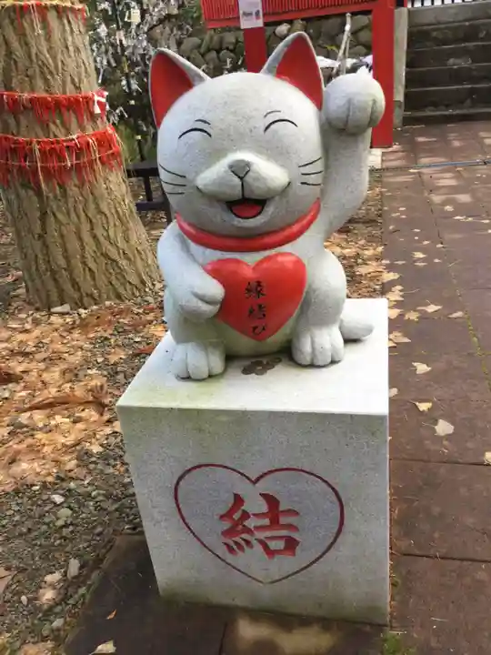 鹿角八坂神社の狛犬