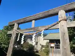 丸崎神明神社の鳥居