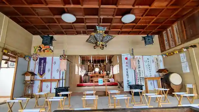 奈井江神社の本殿