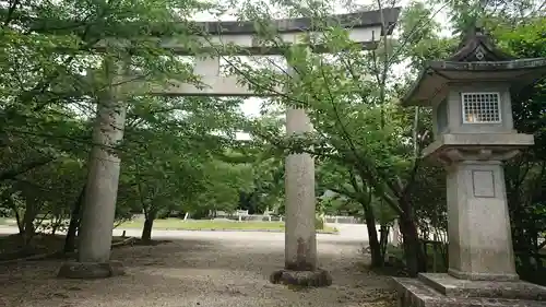 奈良縣護國神社の鳥居