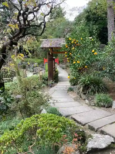 越ヶ谷久伊豆神社の庭園