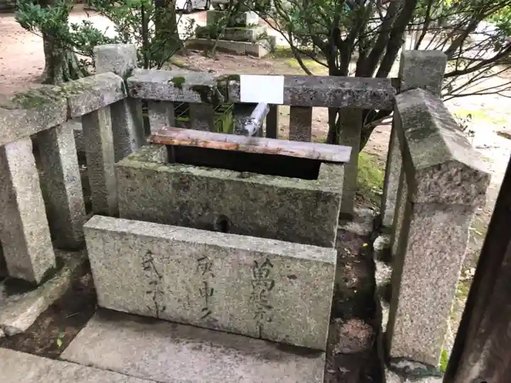 御崎神社の手水舎