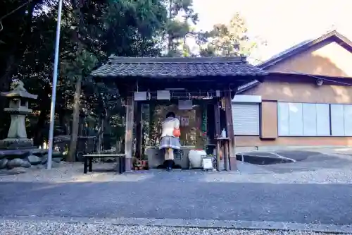 熊野神社（吉川熊野神社）の手水舎