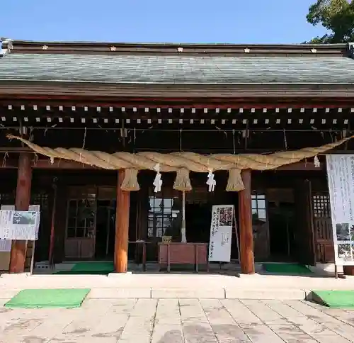 熊本縣護國神社の本殿・本堂