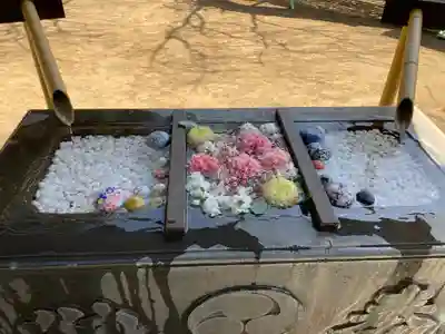 根岸八幡神社の手水舎