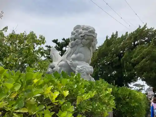 森戸大明神（森戸神社）の狛犬