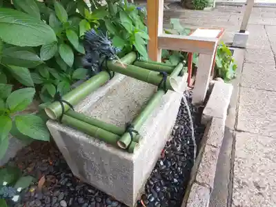 日枝神社の手水舎