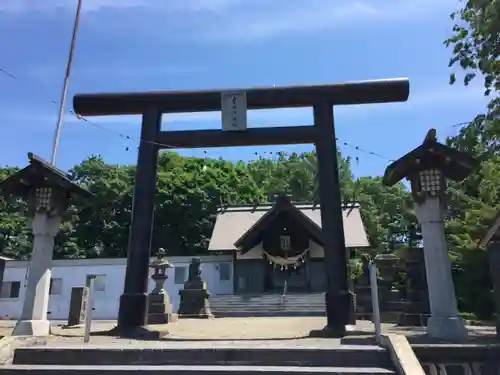 奈井江神社の鳥居