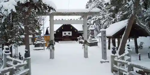 上川神社頓宮の鳥居