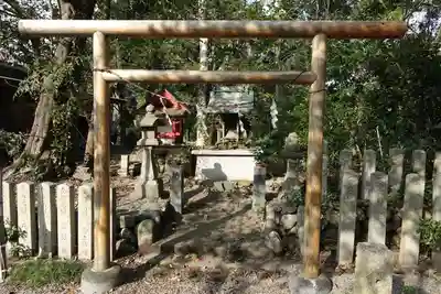 積川神社の鳥居