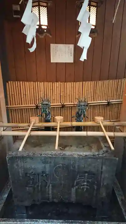小網神社の手水舎