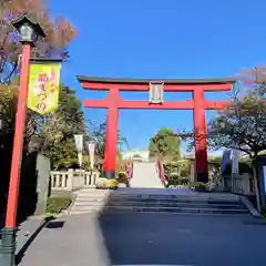 亀戸天神社の鳥居