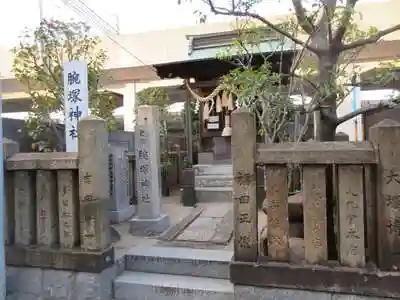 腕塚神社の本殿