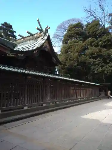 越ヶ谷久伊豆神社の本殿