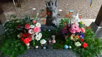 滑川神社 - 仕事と子どもの守り神の手水舎