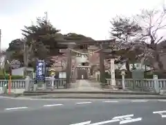 大津諏訪神社の鳥居