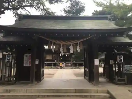 葛飾八幡宮の山門