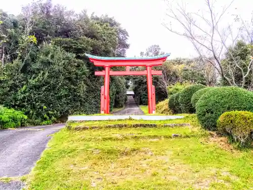 津島社の鳥居