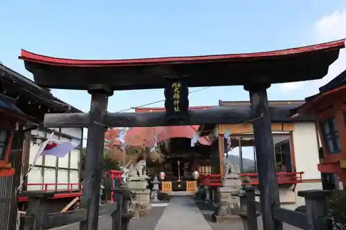 大鏑神社の鳥居