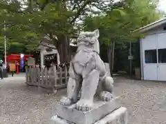 湯倉神社の狛犬