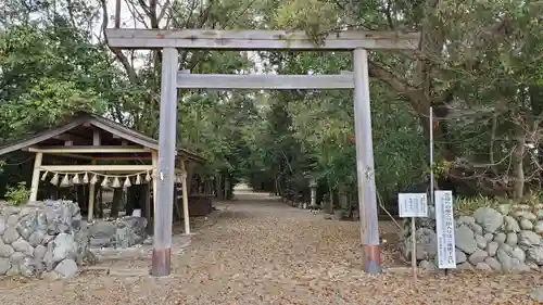 香良洲神社の鳥居