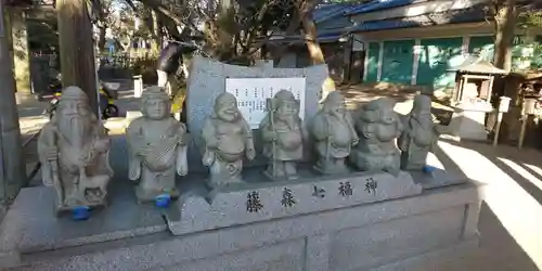 藤森神社の像