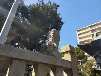 子之神社の狛犬