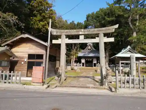 伊勢命神社の鳥居