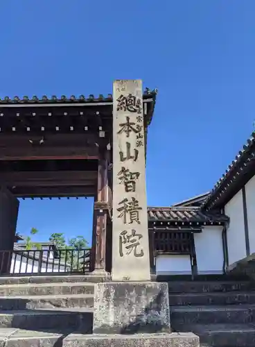  智積院の山門