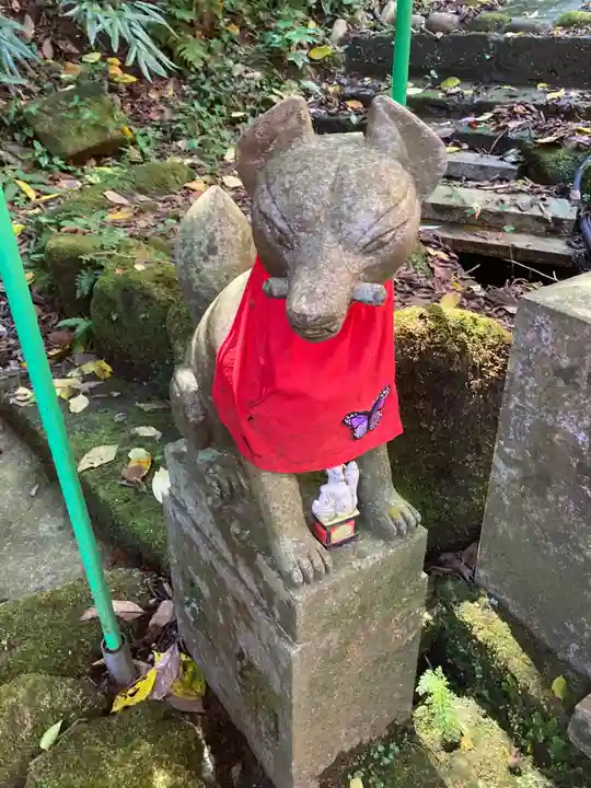 佐助稲荷神社の狛犬