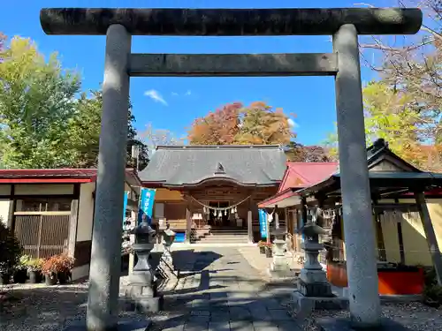 八幡秋田神社の鳥居