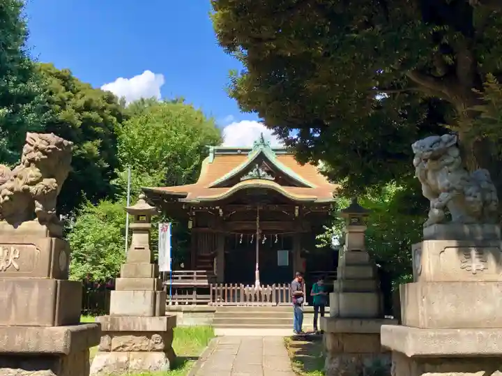 大森山王日枝神社の本殿・本堂