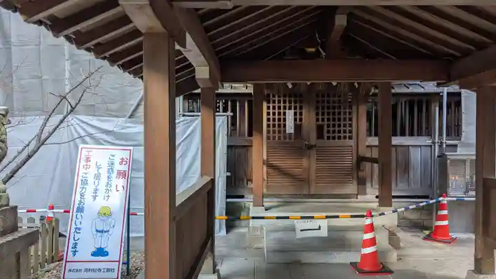 旦椋神社の本殿・本堂