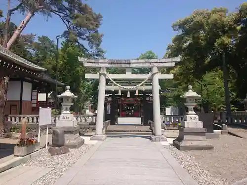 玉村八幡宮の鳥居